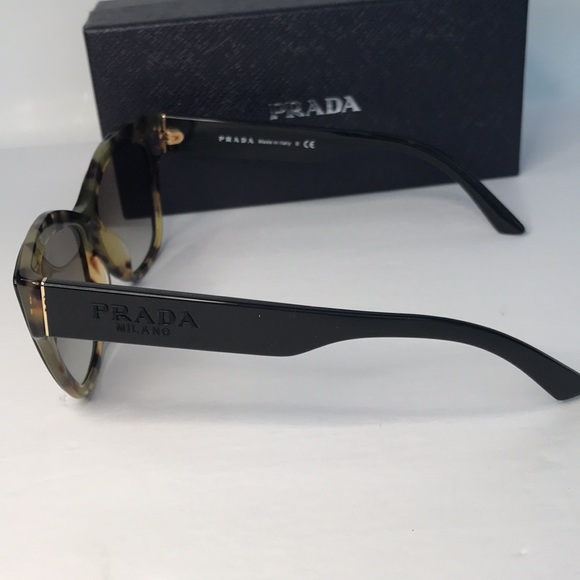 New - PRADA Acetate Cat Eye Sunglasses SPR 23X-F - Picture 9 of 15